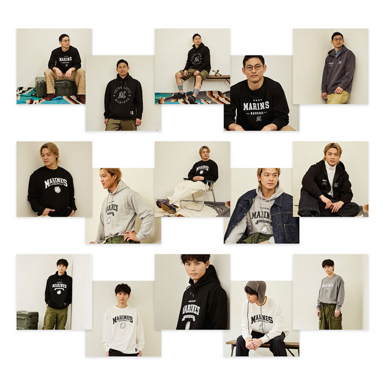 オンラインストア限定】3/21(金)MARINES APPAREL 2025ビジュアル