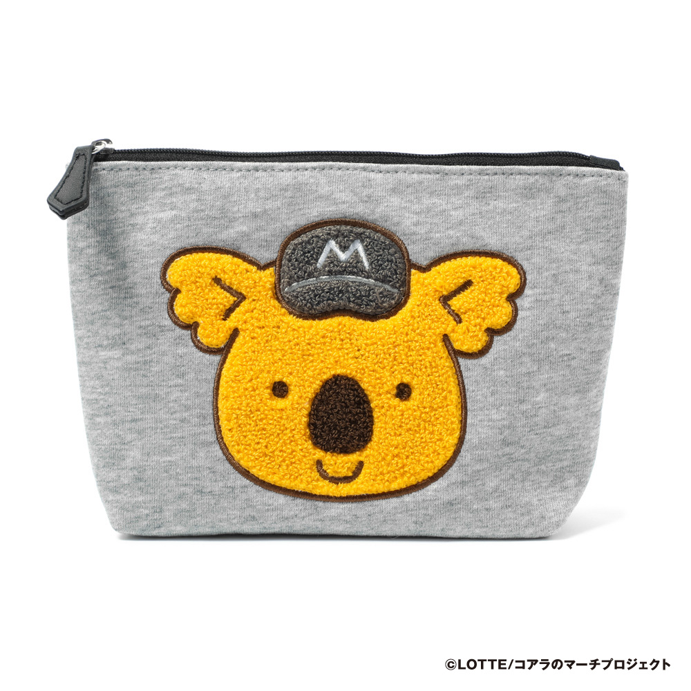 チャンスくんさがら刺繍ポーチ