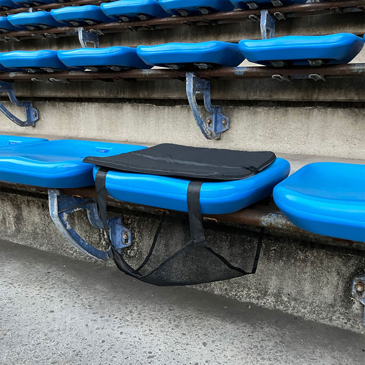 足元ネット付きクッション　千葉ロッテマリーンズver. ブラック フリー