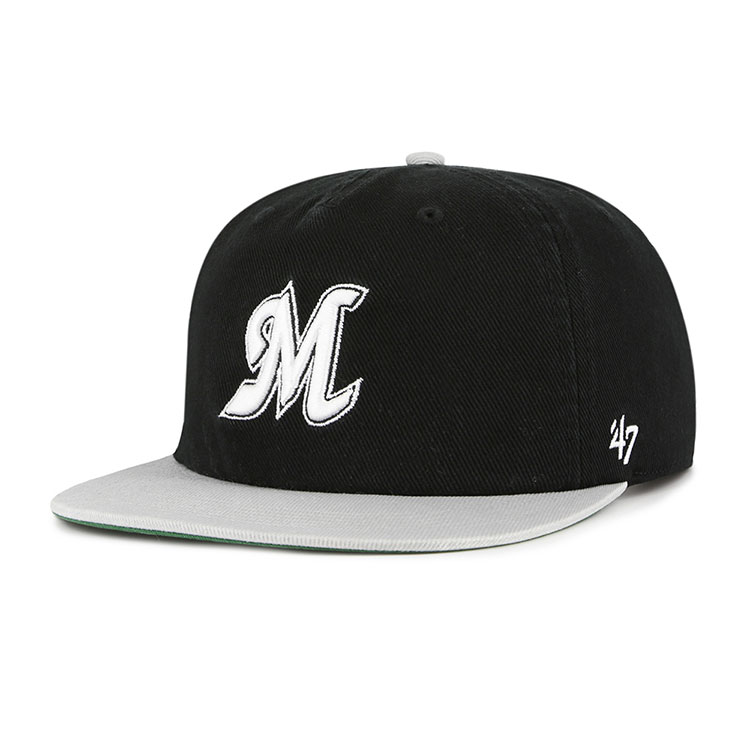 Marines バーンサイド '47 CAPTAIN RF ブラック x グレー