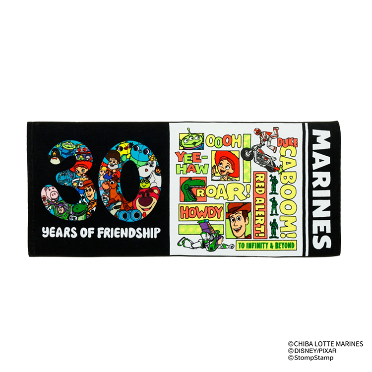 30th フェイスタオル ミックス