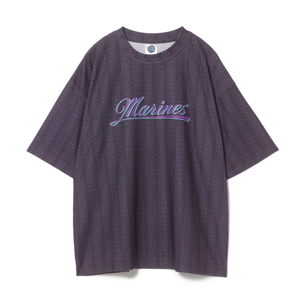 BSW 半袖パターンプリントTシャツ(Marines)