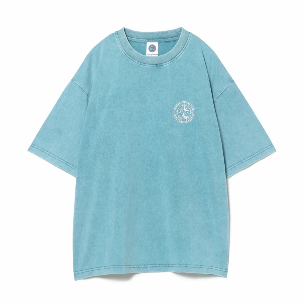 BSW半袖Tシャツ(サークルロゴ/クラックプリント)