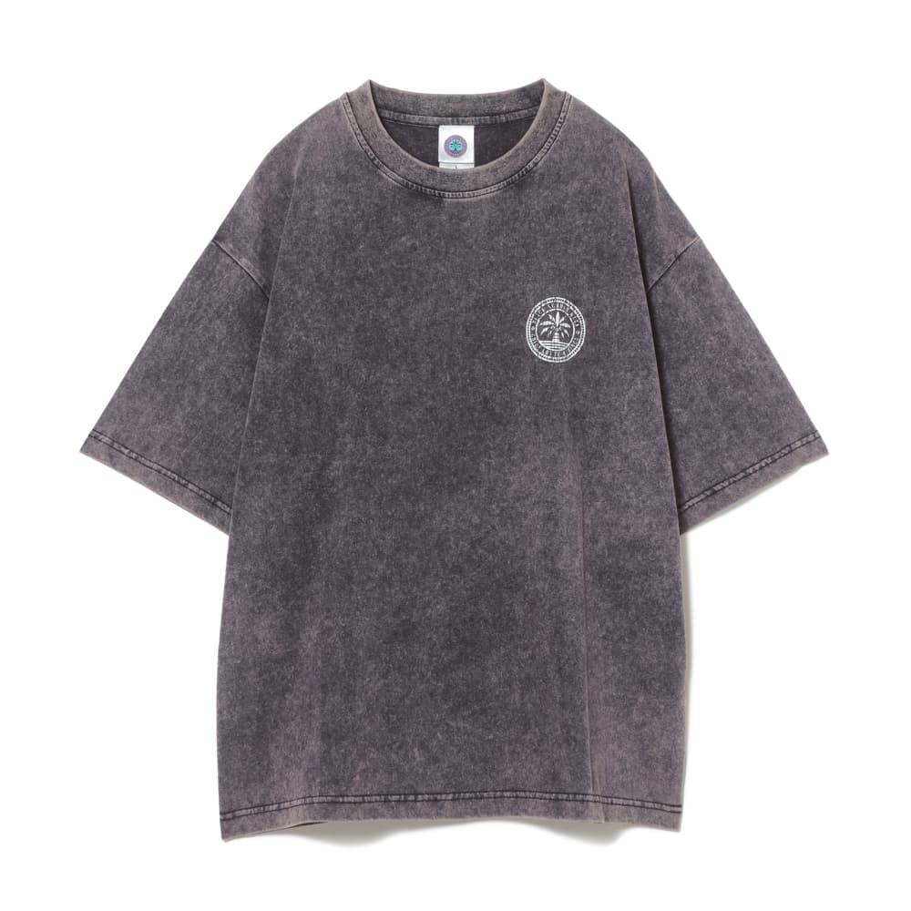 BSW半袖Tシャツ(サークルロゴ/クラックプリント)