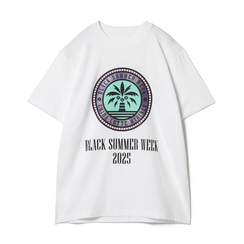 BSW半袖Tシャツ(サークルロゴ/グリッタープリント)