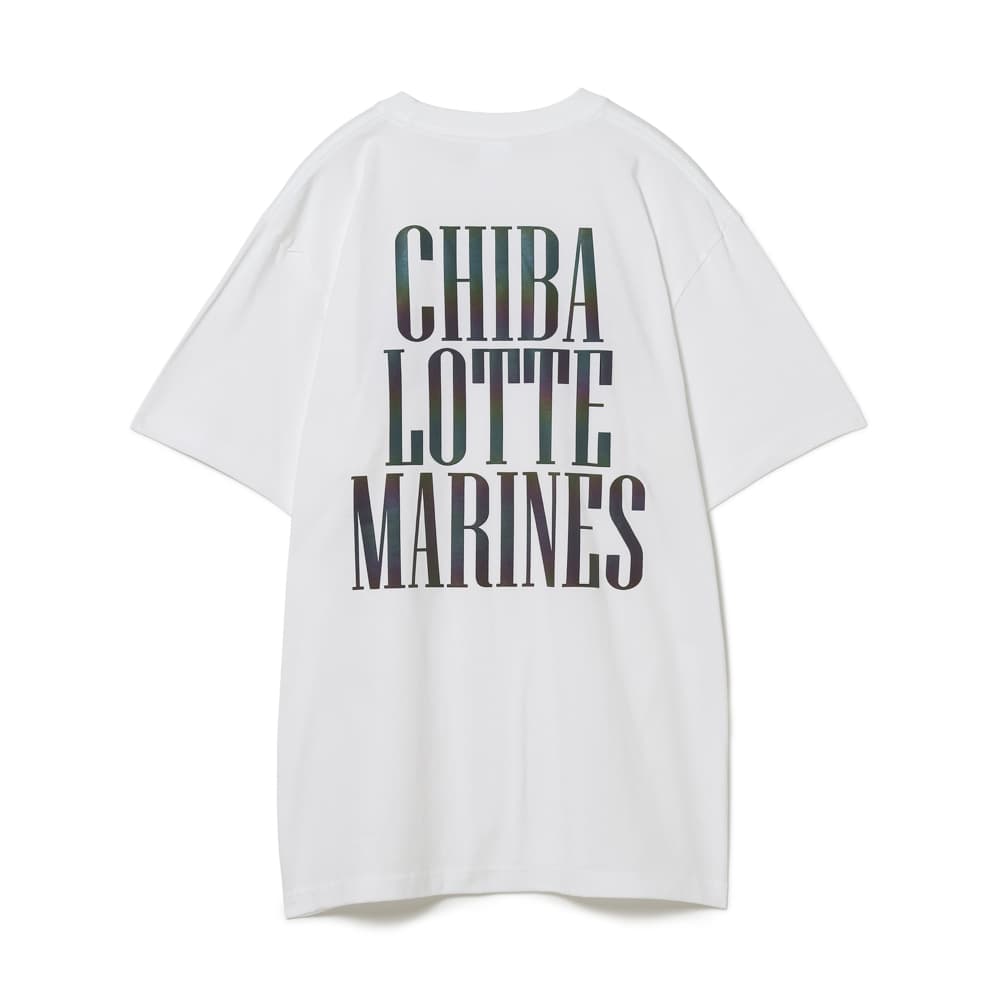 BSW半袖Tシャツ(テキストロゴ/リフレクトプリント)