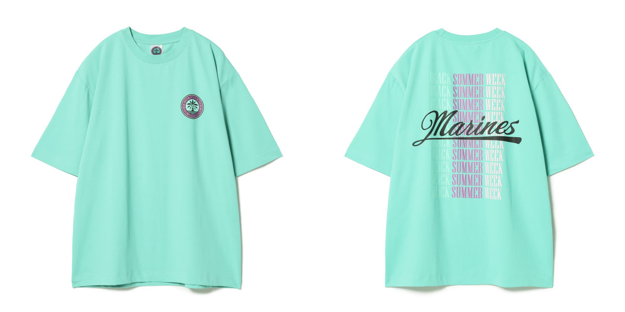 BSW半袖Tシャツ(連続プリント)