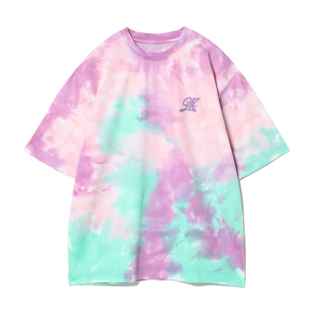 BSW半袖タイダイTシャツ(Mロゴ)