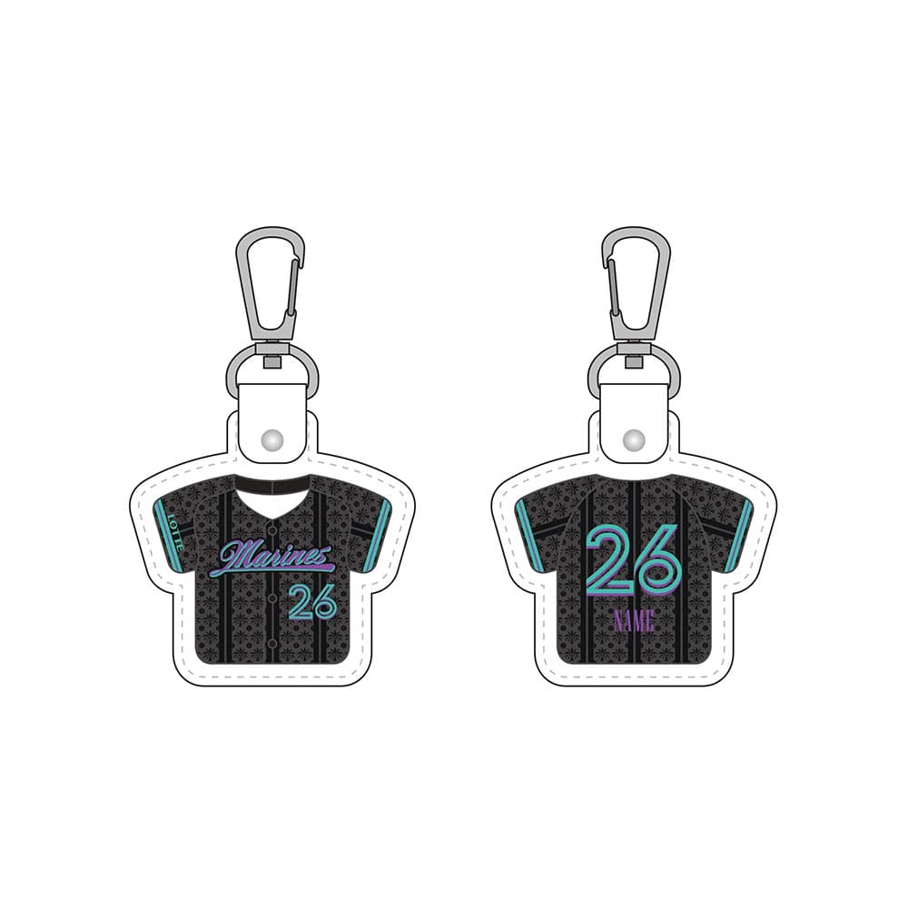 本革製ユニホームキーホルダー