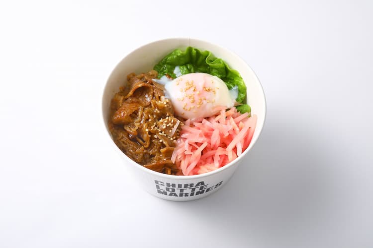 岩下の新生姜で食べる牛カルビ丼