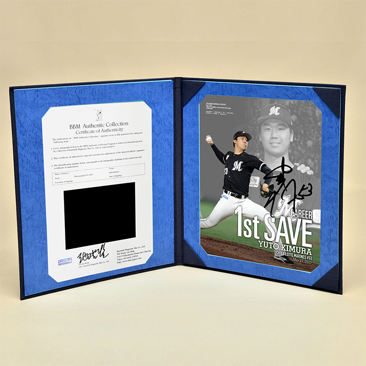 直筆サイン入りフォトファイル