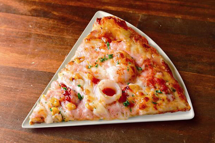 奨吾の明太ポテトシーフードピザ