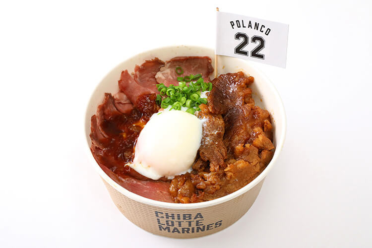 ポランコのローストビーフ&アンガス牛カルビのWパワー丼