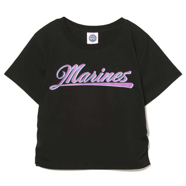 BSWレディース サイドギャザーTシャツ