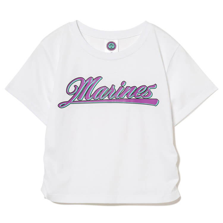 BSWレディース サイドギャザーTシャツ