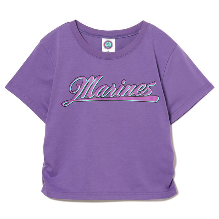 BSWレディース サイドギャザーTシャツ