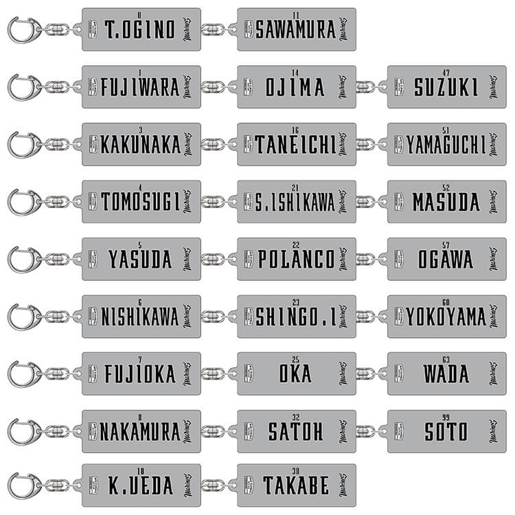 ユニホーム柄巾着