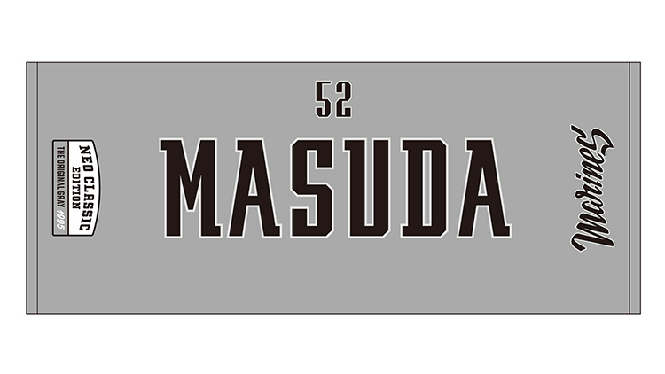 選手フェイスタオル