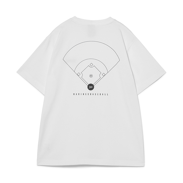 NCE2025 BASEBALLレギュラーフィットプリントTシャツ