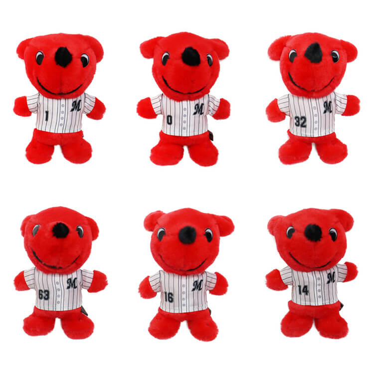 ユニホームチーバくんぬいぐるみキーホルダー