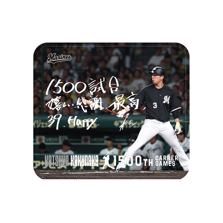 千葉ロッテマリーンズ　角中勝也　マリーンズガチャ　モバガチャ　缶バッジ　グッズ 千葉ロッテマリーンズ 角中勝也 缶バッジ 缶バッチ モバガチャ