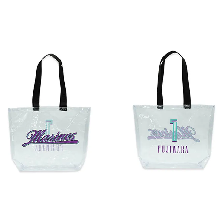 クリアトートバッグ