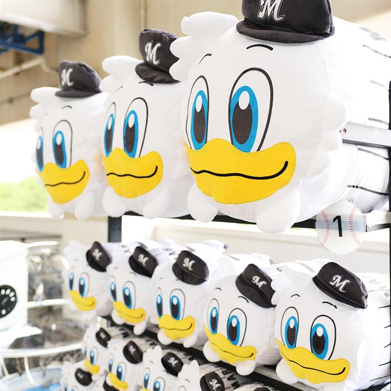 P*2様 千葉ロッテマリーンズ マーくん 特大 ぬいぐるみ サイン入り ユニフォ マーくんぬいぐるみ/マリーンズオンラインストア｜ MARINES