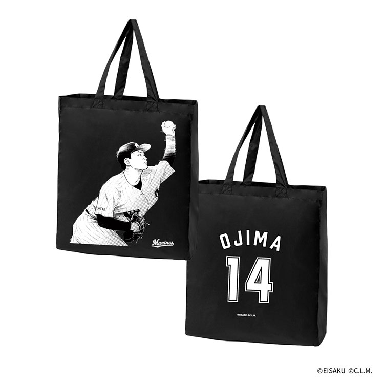 パ・リーグ6球団×窪之内英策 マリーンズ アートコレクション トートバッグ
