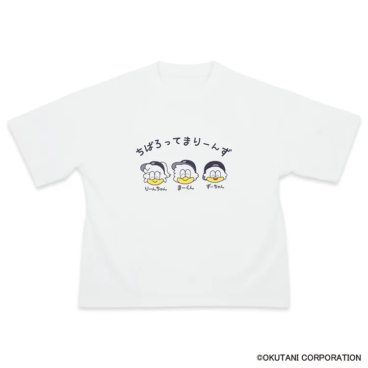 おえかきさん×MARINES とりおTシャツ