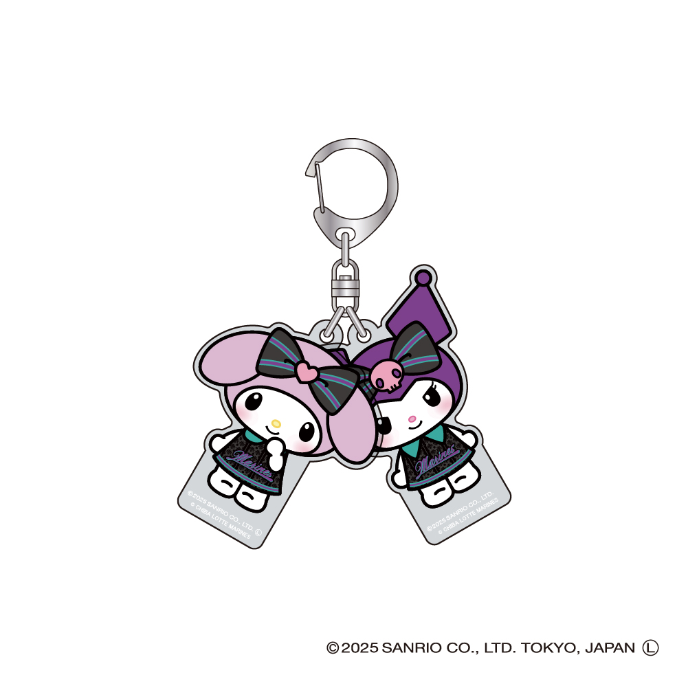 2連アクリルキーホルダー