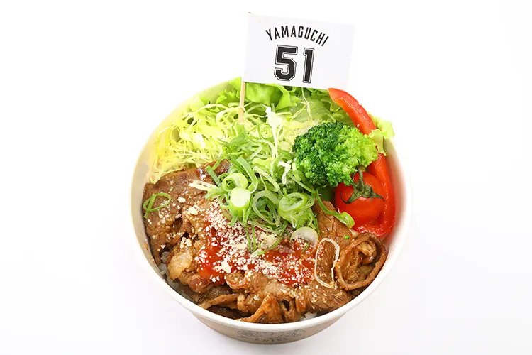 山口のアンガス牛チーズ焼肉丼