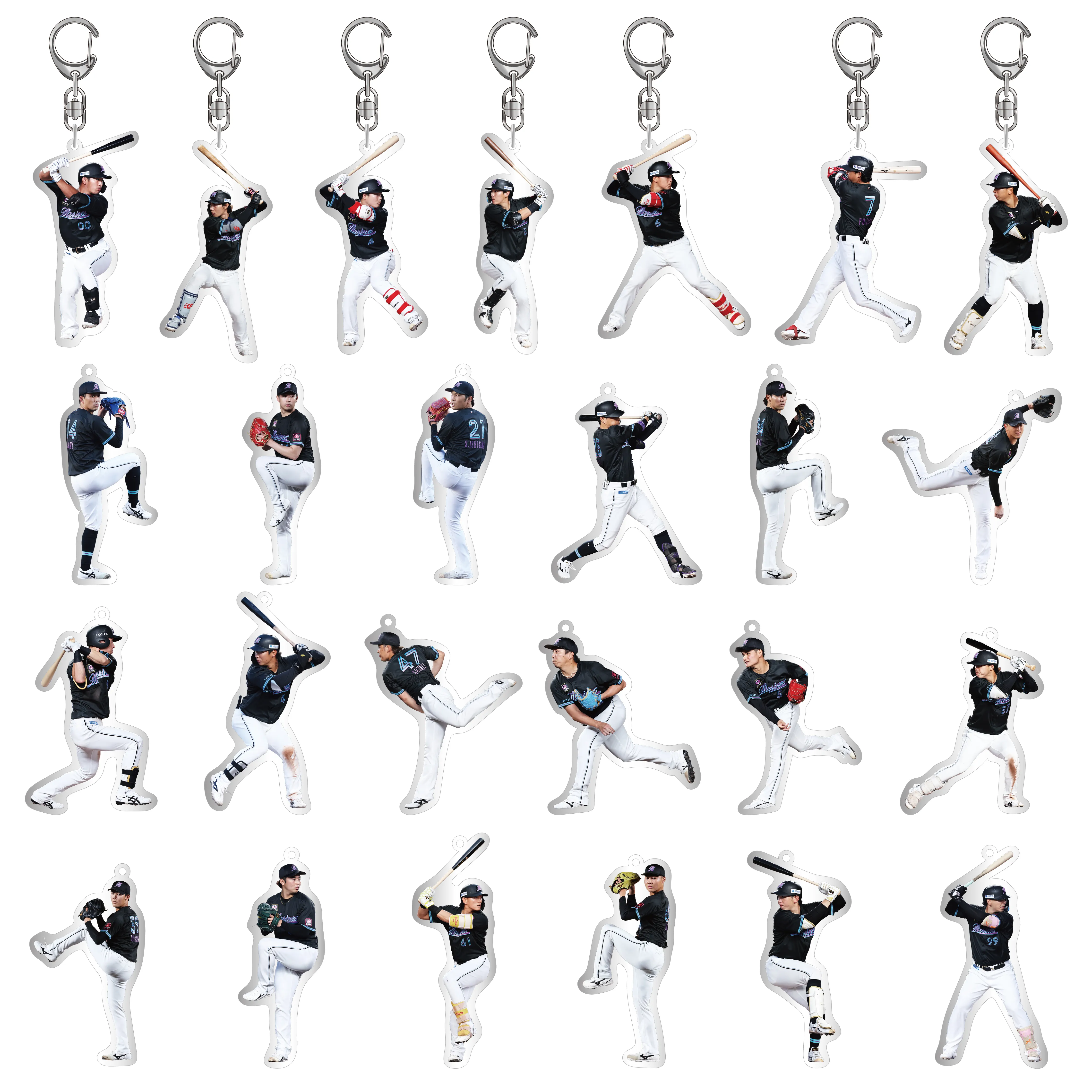 D賞 アクリルキーホルダー(375本)