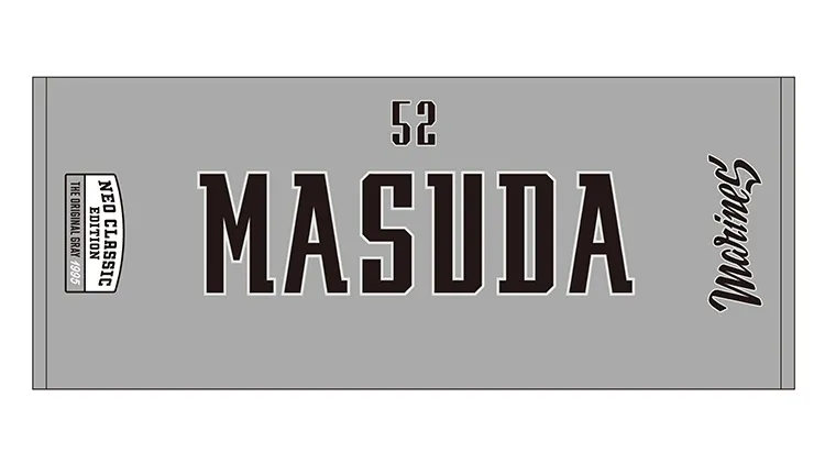 選手フェイスタオル