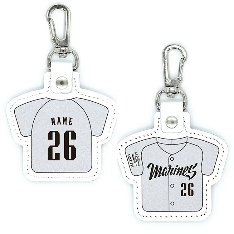 本革製ユニホームキーホルダー