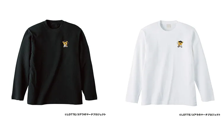 刺繍長袖Tシャツ