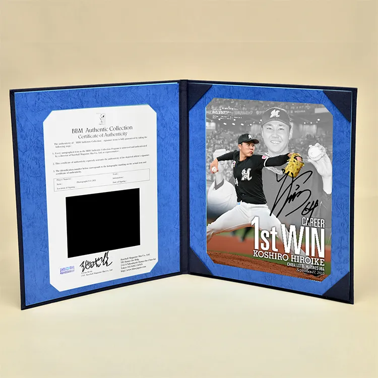 直筆サイン入りフォトファイル