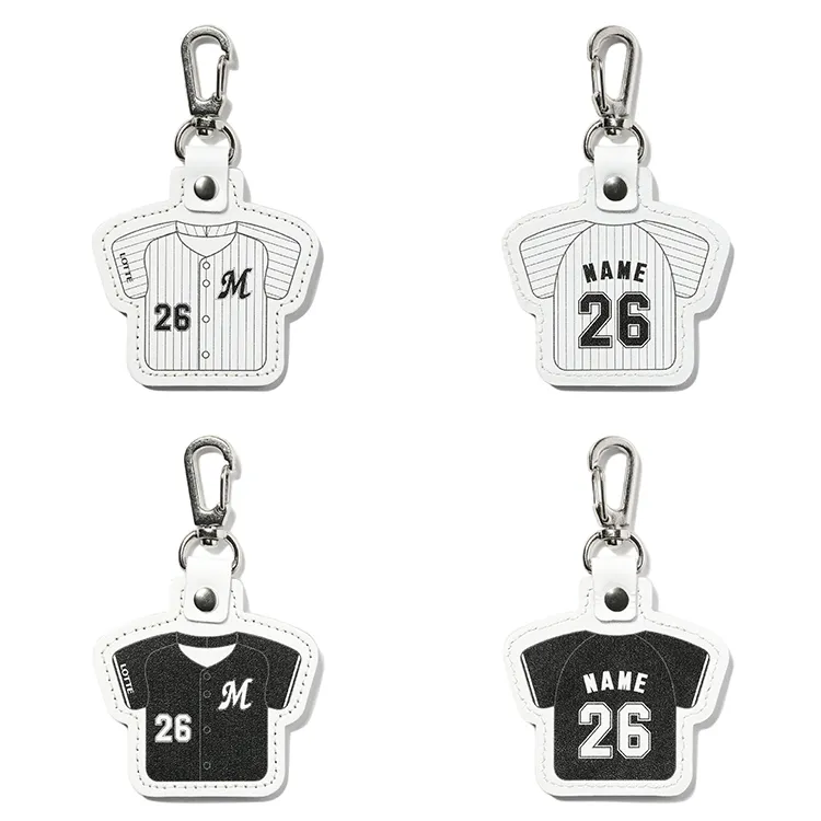 本革製ユニホームキーホルダー