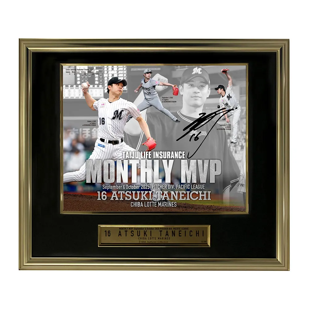 直筆サイン入りフォトパネル