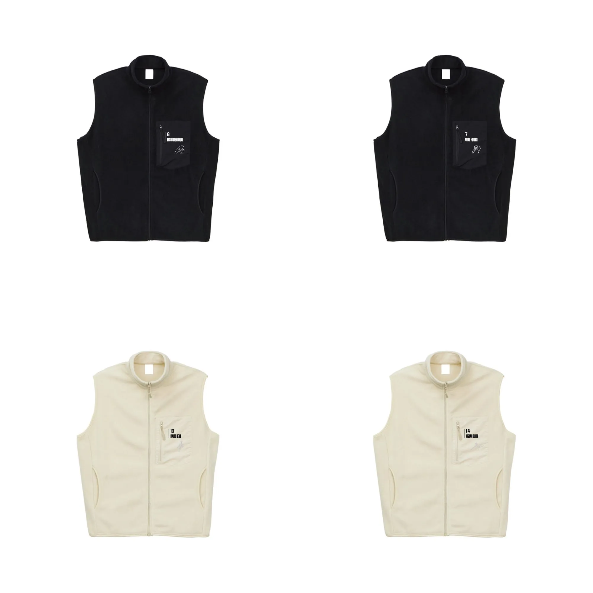 フリースベスト