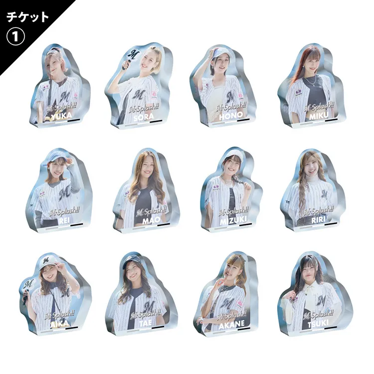 ダイカットアクリルブロック