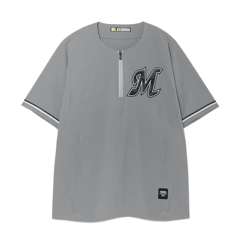 オーセンティック 半袖ZIPジャケット