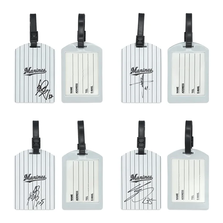 直筆サイン入りラゲッジタグ