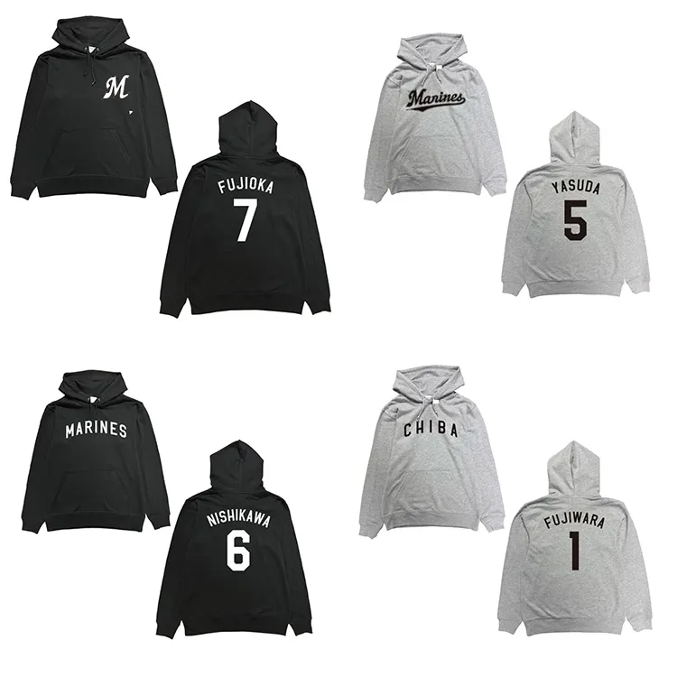 パーカー(ネーム＆ナンバー)