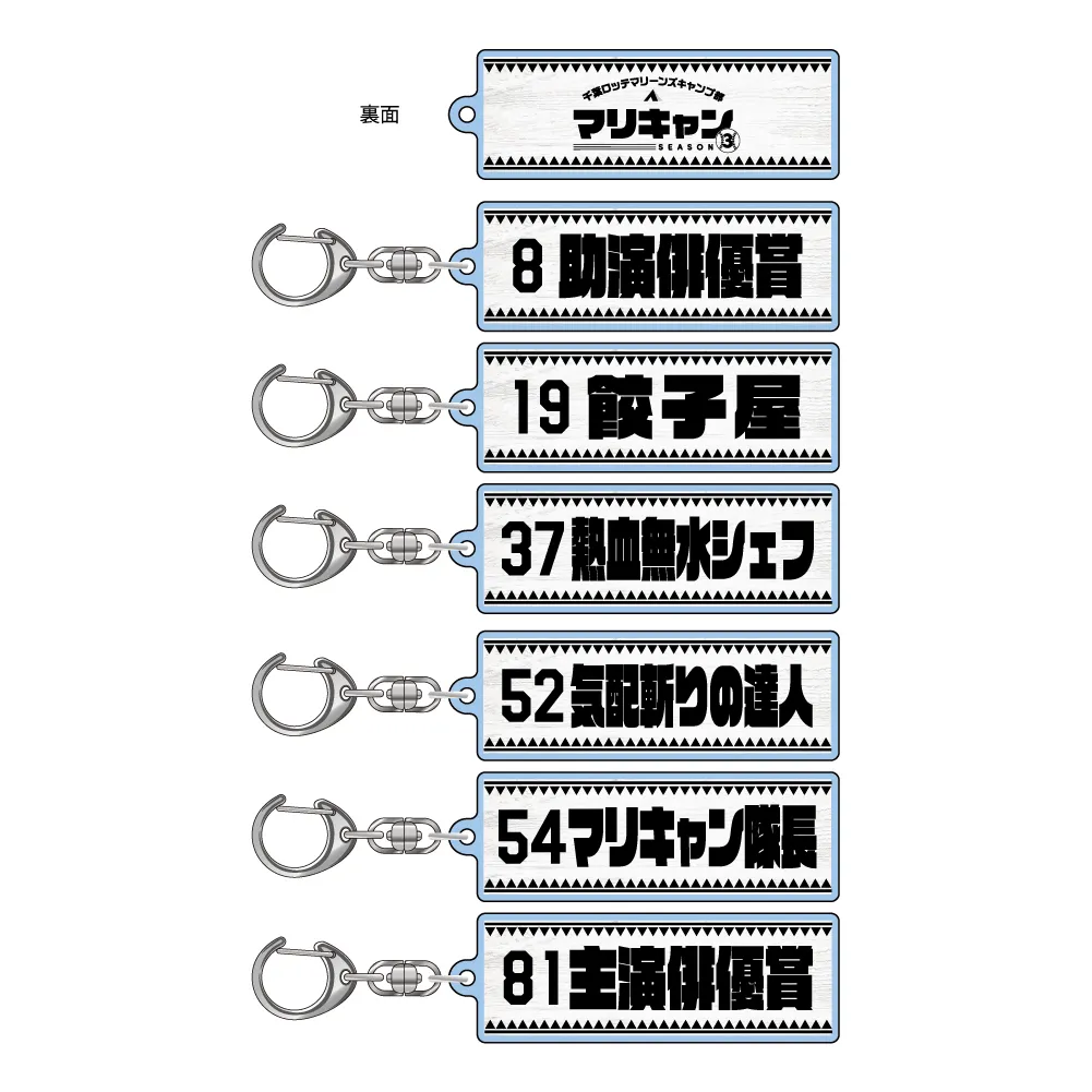 称号シークレットアクリルキーホルダー
