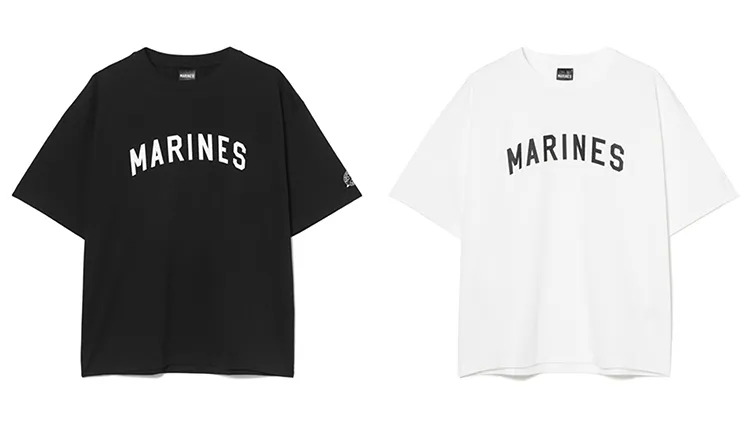ACTIVE Tシャツ/MARINESビッグロゴ