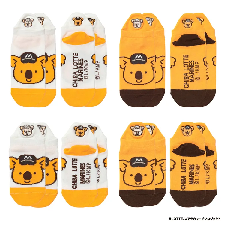 チャンスくん かかと刺繍ソックス