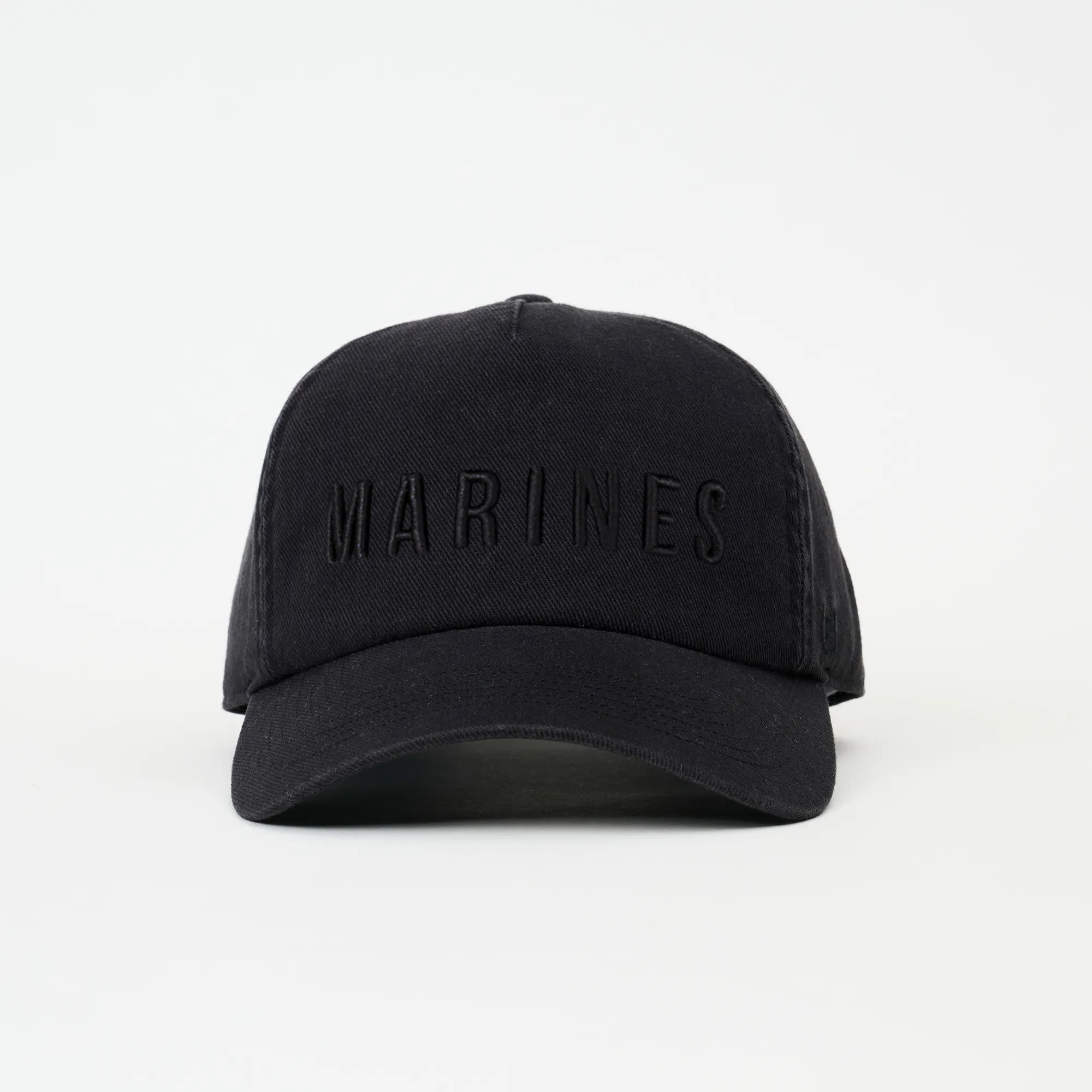 Marines B-Union Block Logo Pennant Black x Black Logo