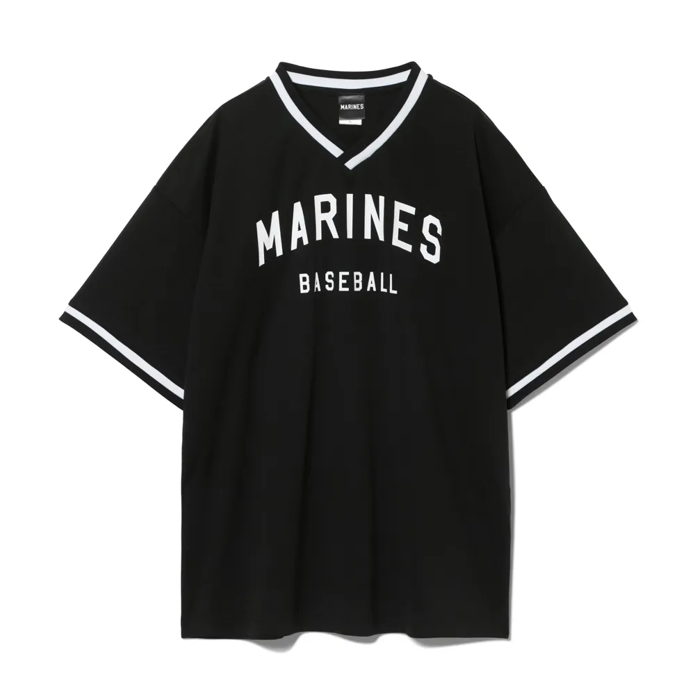MARINES BASEBALL VネックTシャツ