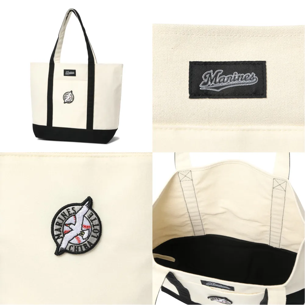 マリーンズ パッチベース トートバッグ
