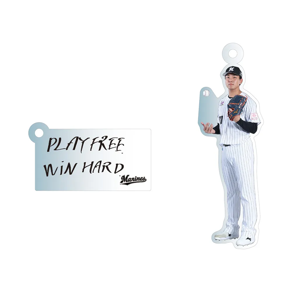 2連ワイヤーアクリルキーホルダー